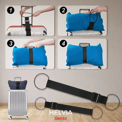 Sangle de bagage ajustable Helvia Swiss (2 pièces)