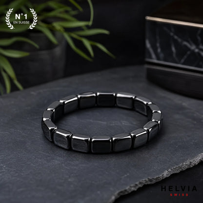 Bracelet Hématite Magnétique - HELVIA SWISS