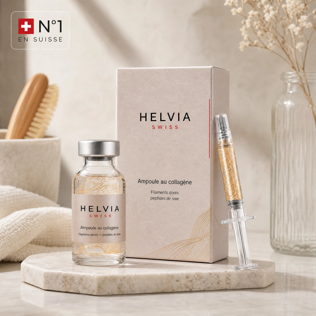 Sérum Liftant Peptides de Soie HELVIA SWISS