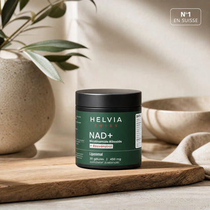NAD+ Longévité Liposomal HELVIA SWISS