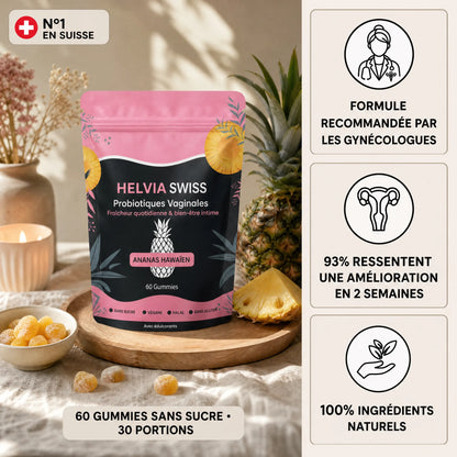 FemiFlore® – Gummies Probiotiques Intimes HELVIA SWISS