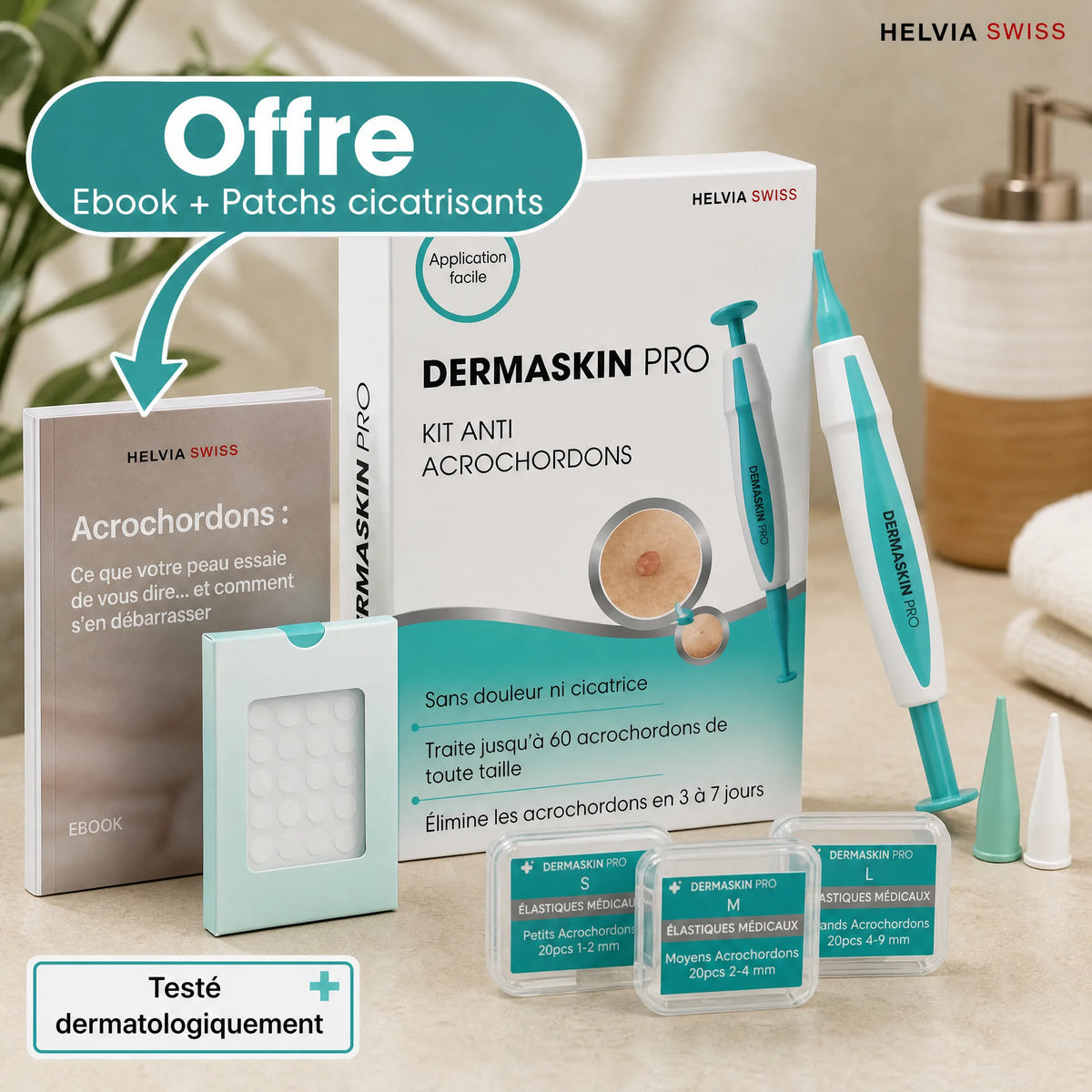 Kit Anti-Acrochordons — HELVIA SWISS