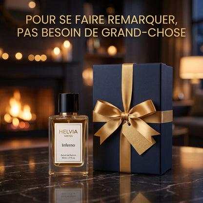 Inferno Parfum aux Phéromones pour Homme HELVIA SWISS