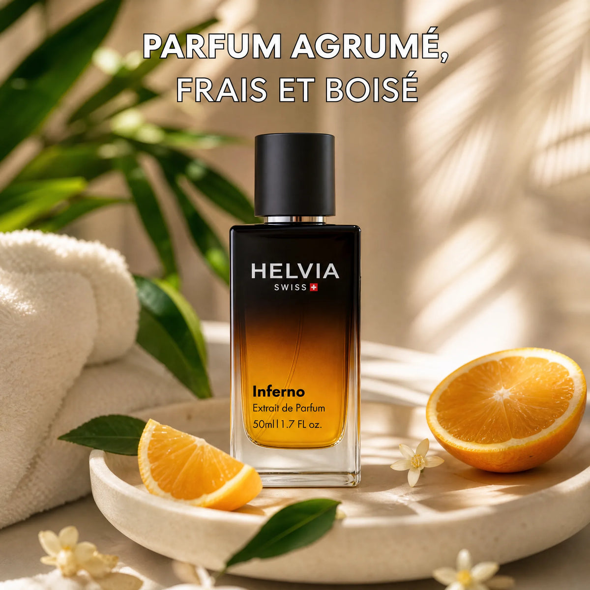 Inferno Parfum aux Phéromones pour Homme HELVIA SWISS