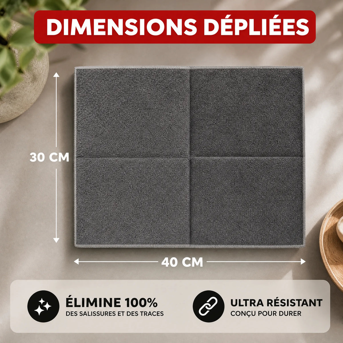Lingettes Magiques en Microfibre (Lot de 5) HELVIA SWISS