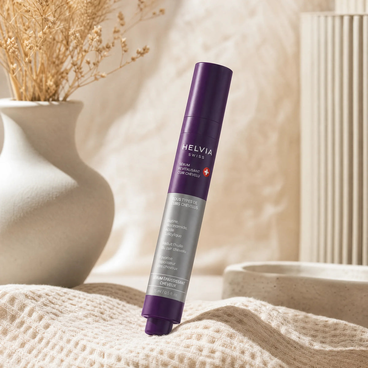 Sérum Roll-On Densifiant Cuir Chevelu HELVIA SWISS
