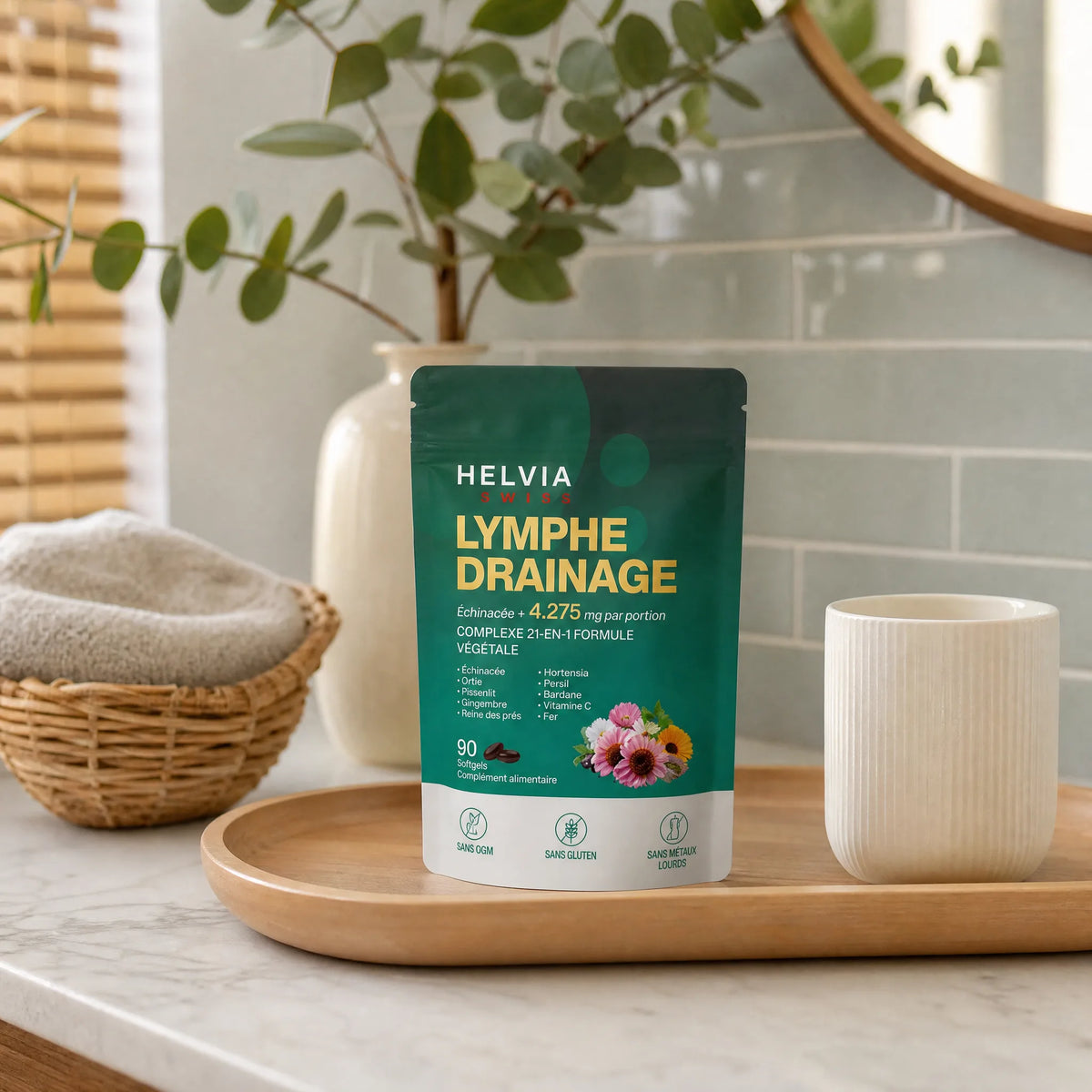 Lymph Drainage Softgels HELVIA SWISS