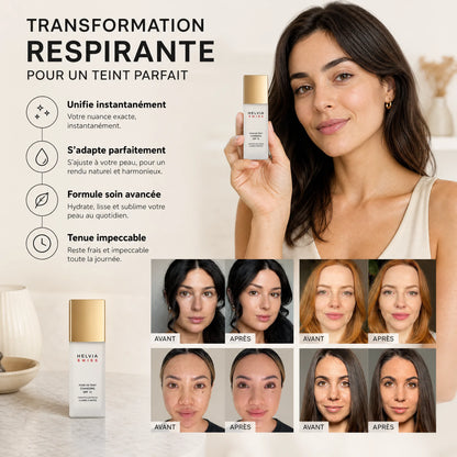 Fond de Teint Caméléon Adaptatif HELVIA SWISS