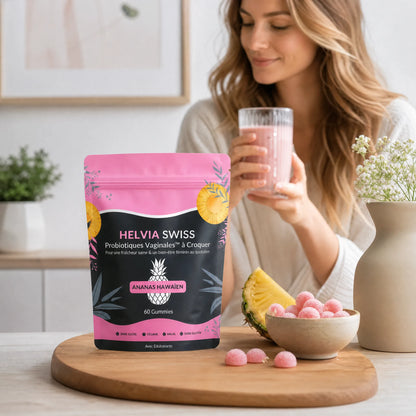 FemiFlore® – Gummies Probiotiques Intimes HELVIA SWISS