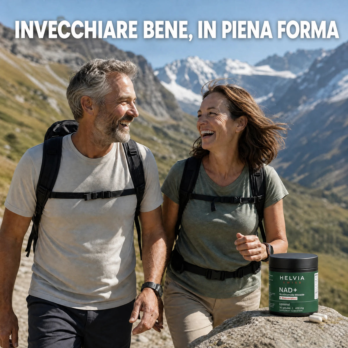 NAD+ Longevità Liposomale HELVIA SWISS