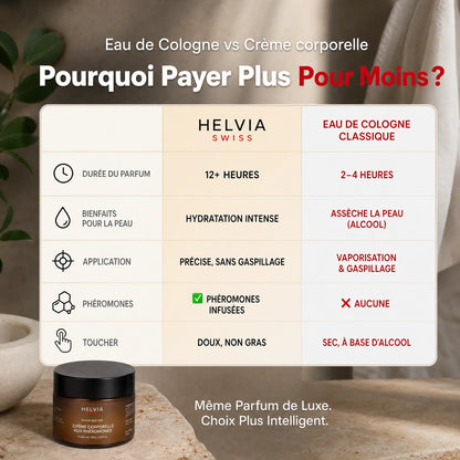 Crème Hydratante aux Phéromones HELVIA SWISS