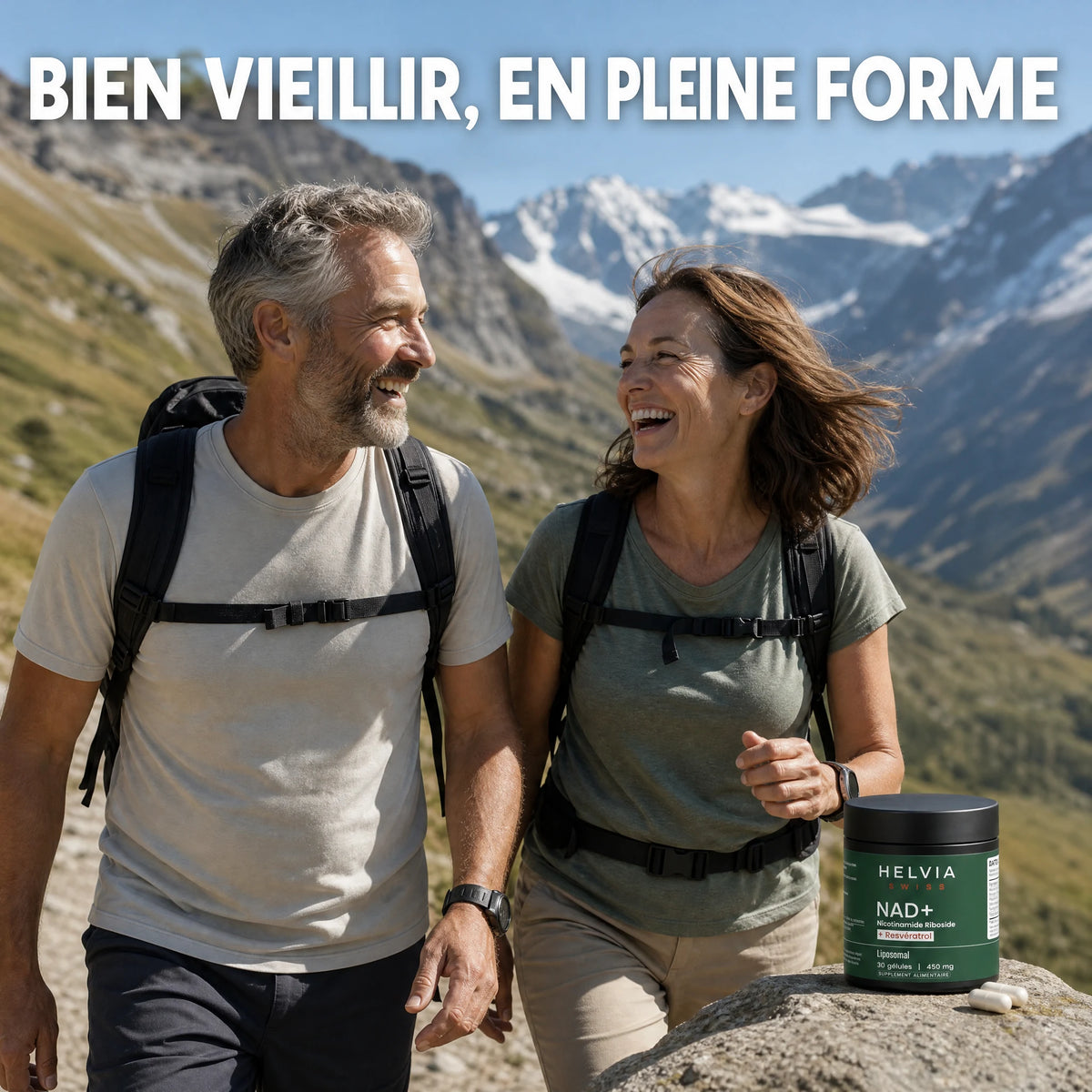 NAD+ Longévité Liposomal HELVIA SWISS