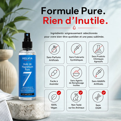 Spray Magnésium Pur Sommeil Profond HELVIA SWISS
