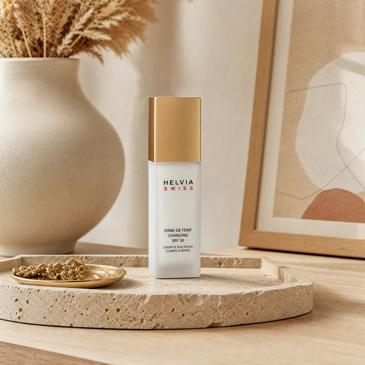 Fond de Teint Caméléon Adaptatif HELVIA SWISS