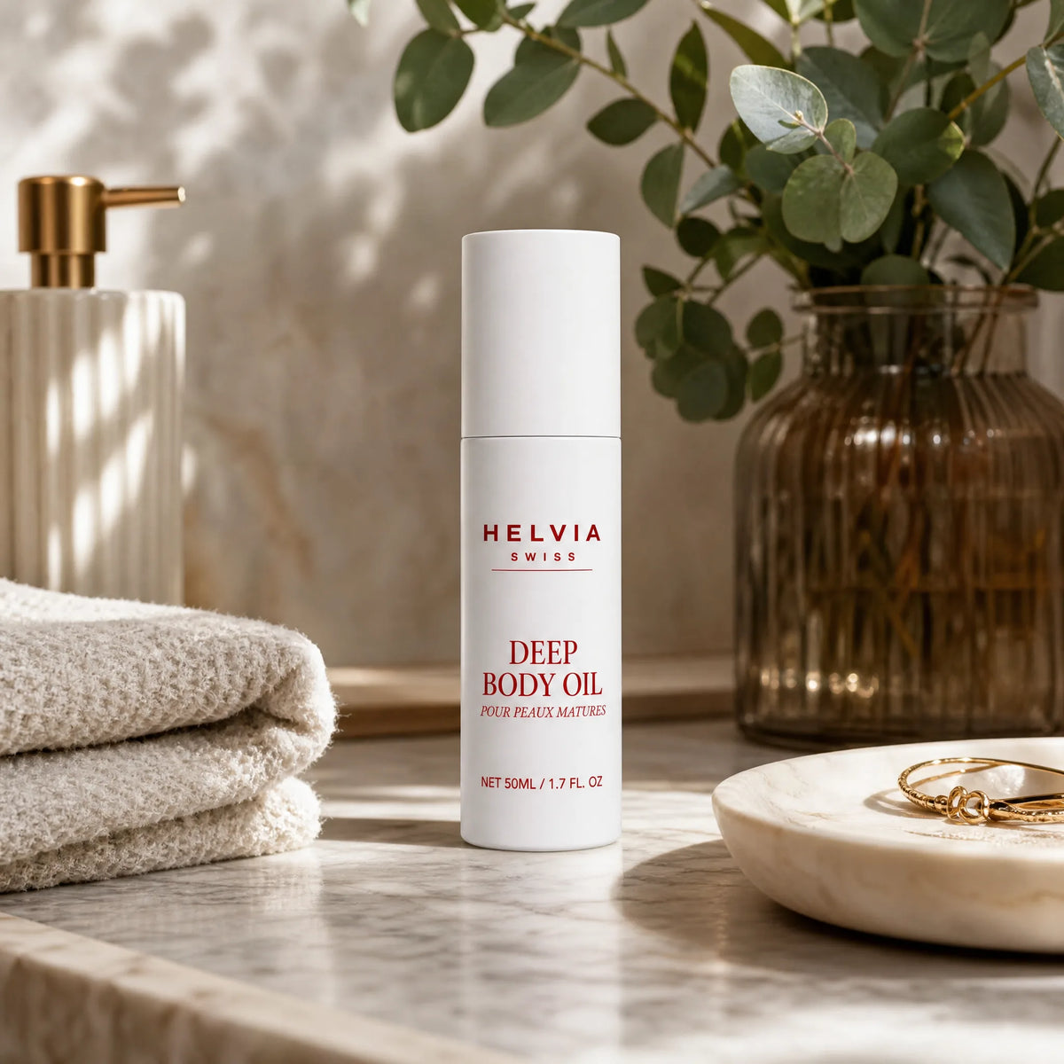 Sora – Huile Corporelle Coréenne Peau Mature HELVIA SWISS