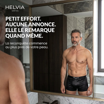 Boxer en Soie Premium Confort Absolu HELVIA SWISS