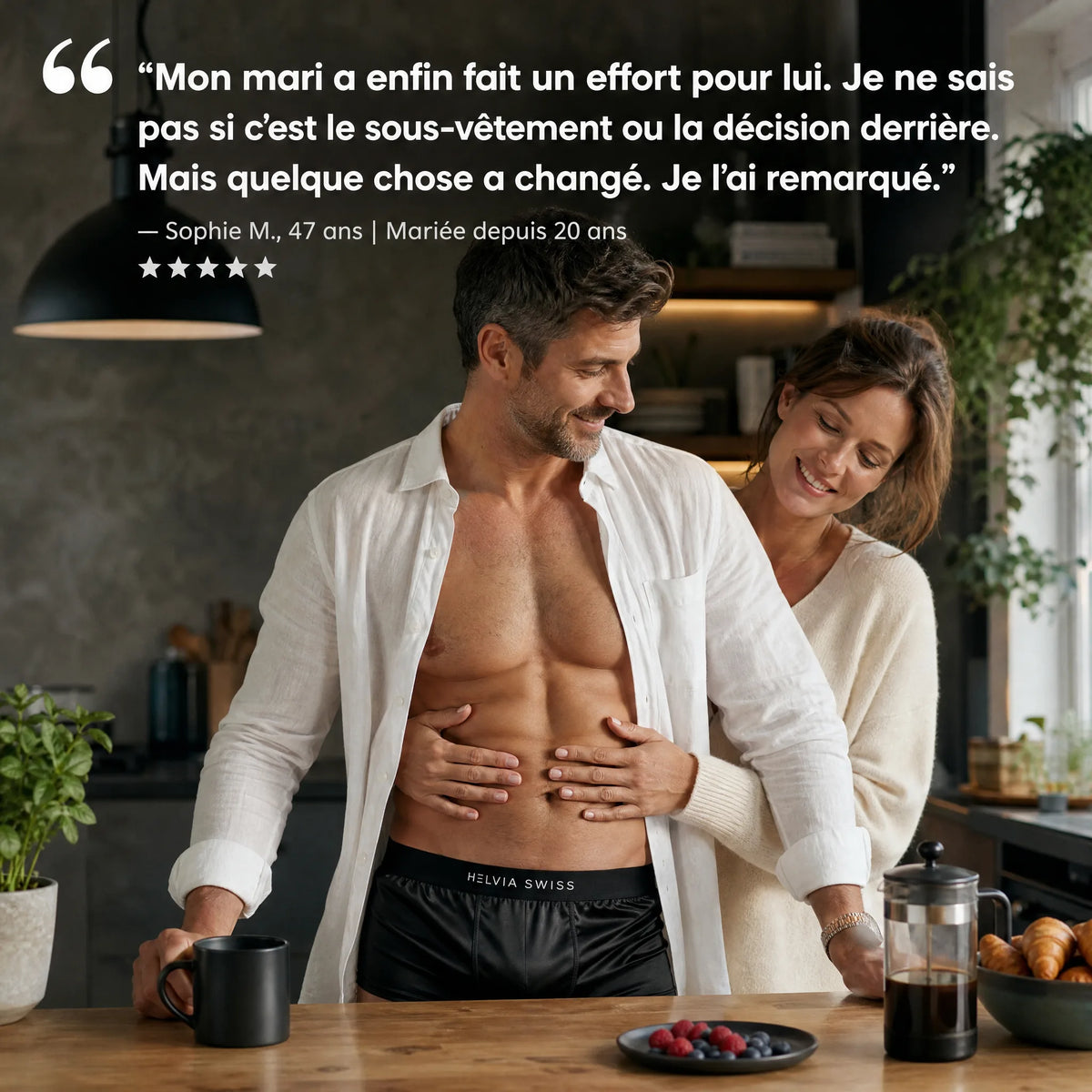 Boxer en Soie Premium Confort Absolu HELVIA SWISS