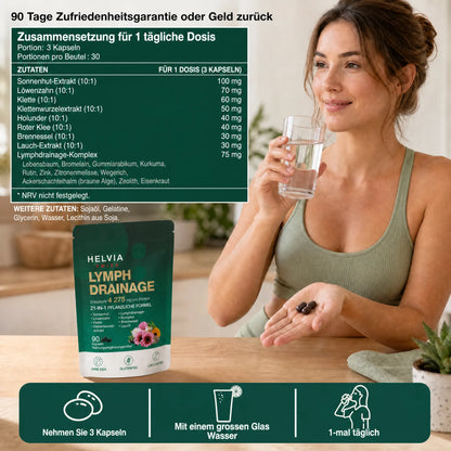 Lymph Drainage Softgels HELVIA SWISS