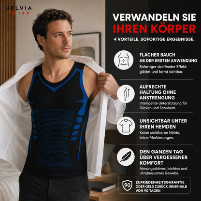 Figurformender Unterziehshirt Herren CoreShape - HELVIA SWISS