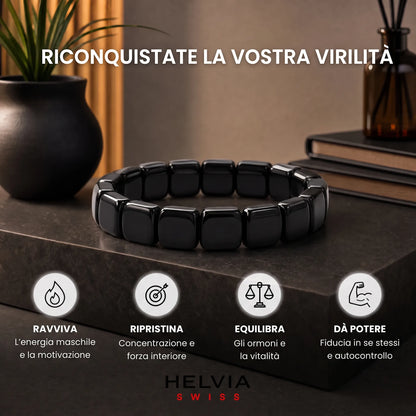 Bracciale Ematite Magnetica - HELVIA SWISS