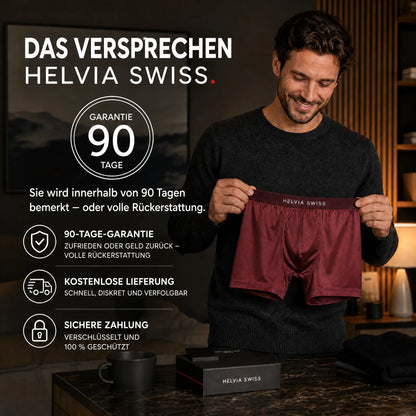 Boxer aus Premium-Seide Absoluter Komfort HELVIA SWISS