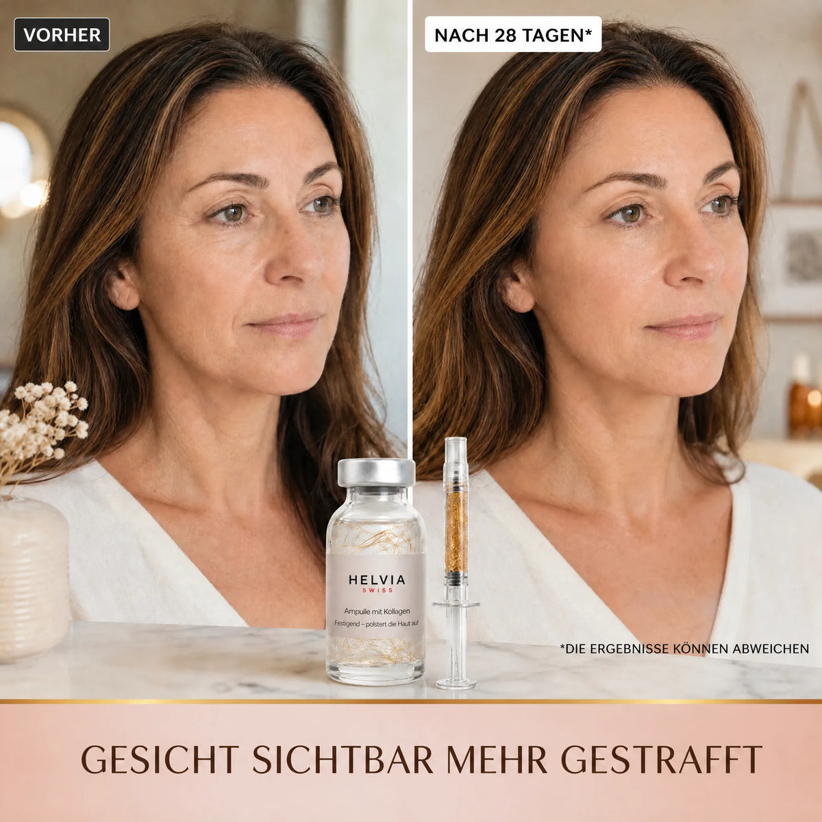 Straffendes Seiden-Peptid-Serum HELVIA SWISS