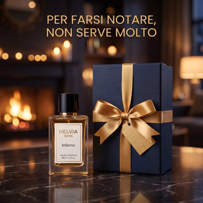 Inferno Profumo ai Feromoni per Uomo HELVIA SWISS