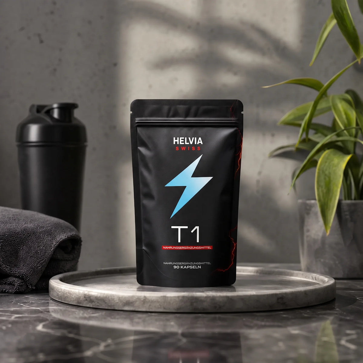 Natürlicher Testosteron-Komplex – 14 Wirkstoffe — Natürlicher Booster HELVIA SWISS