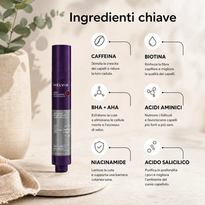 Siero Roll-On Densificante Cuoio Capelluto HELVIA SWISS