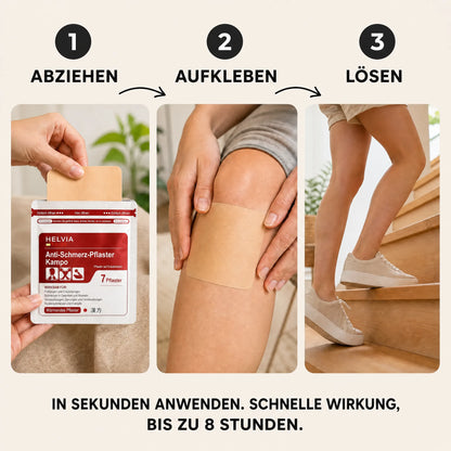 Japanisches Schmerzpflaster HELVIA SWISS