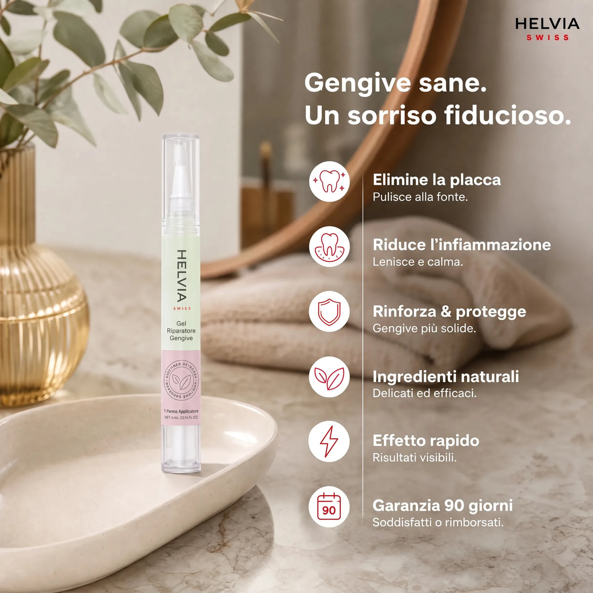 Gel Riparatore Gengive HELVIA SWISS