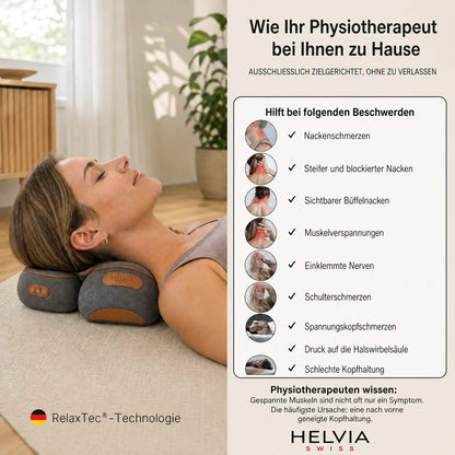 Zervikalmassagegerät 3-in-1 HELVIA SWISS