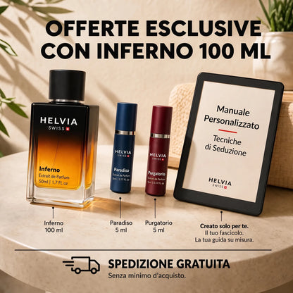 Inferno Profumo ai Feromoni per Uomo HELVIA SWISS