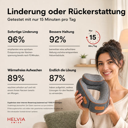 Zervikalmassagegerät 3-in-1 HELVIA SWISS