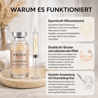 Straffendes Seiden-Peptid-Serum HELVIA SWISS