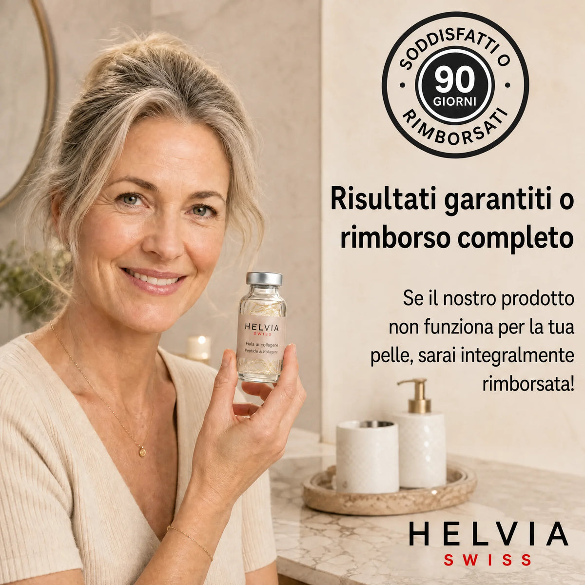 Siero Liftante Peptidi di Seta HELVIA SWISS