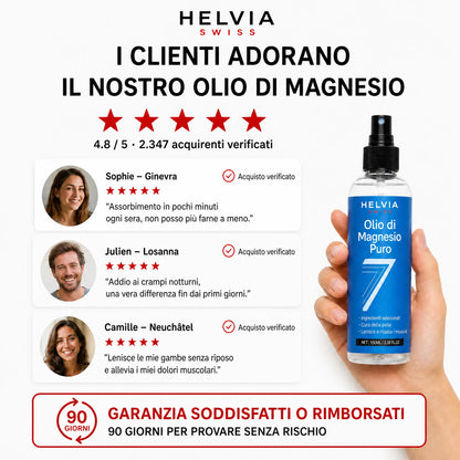 Spray Magnesio Puro Sonno Profondo HELVIA SWISS