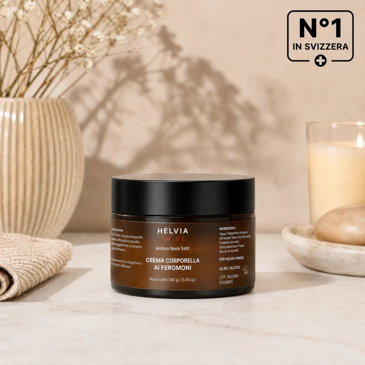 Crema Idratante ai Feromoni HELVIA SWISS