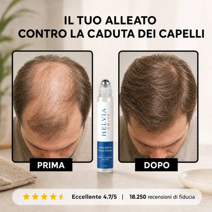 Siero Roll-On Ricrescita Capillare HELVIA SWISS