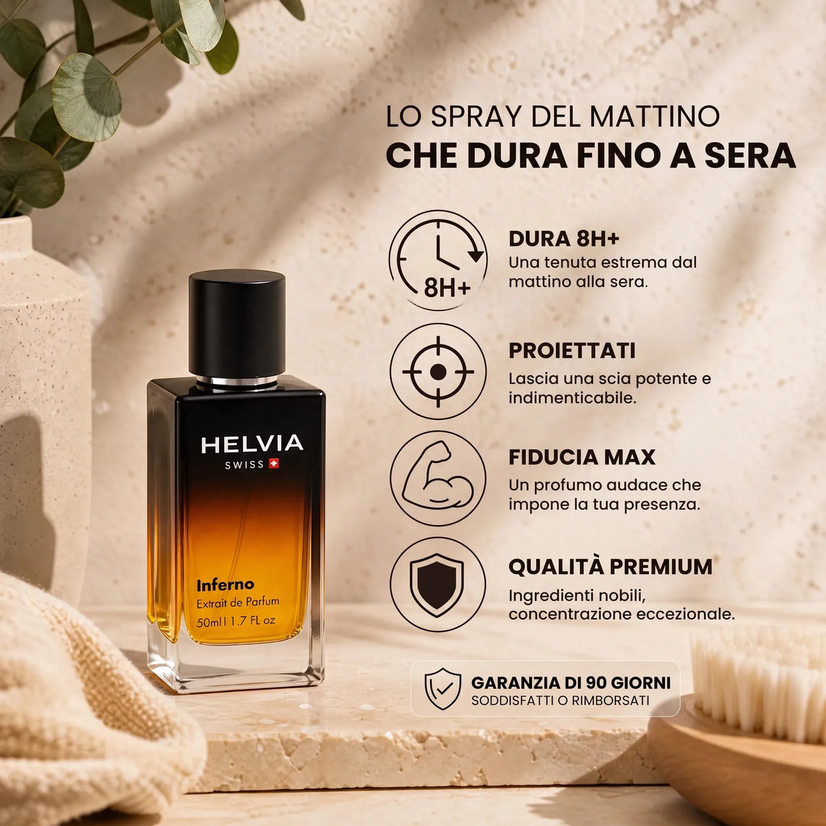 Inferno Profumo ai Feromoni per Uomo HELVIA SWISS