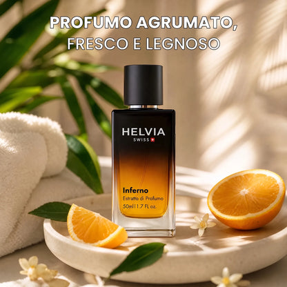 Inferno Profumo ai Feromoni per Uomo HELVIA SWISS