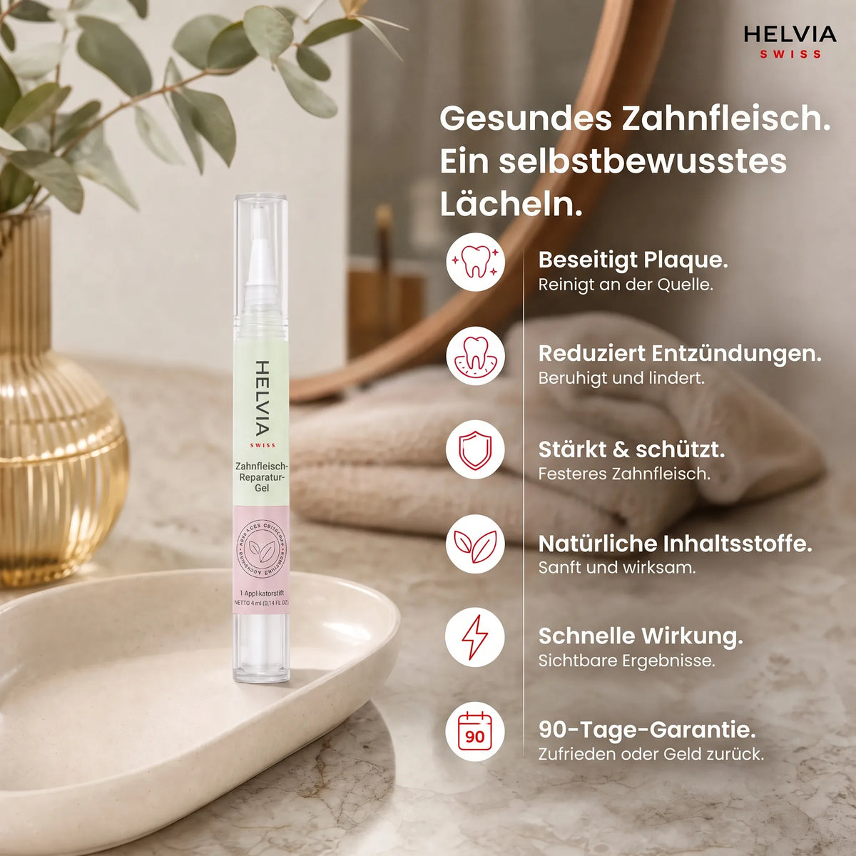 Zahnfleisch-Repair-Gel HELVIA SWISS