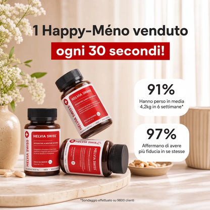 Happy-Méno — Perdita di Peso Menopausa HELVIA SWISS