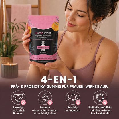 FemiFlore® – Probiotische Intim-Gummies HELVIA SWISS