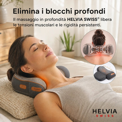 Massaggiatore Cervicale 3-in-1 HELVIA SWISS