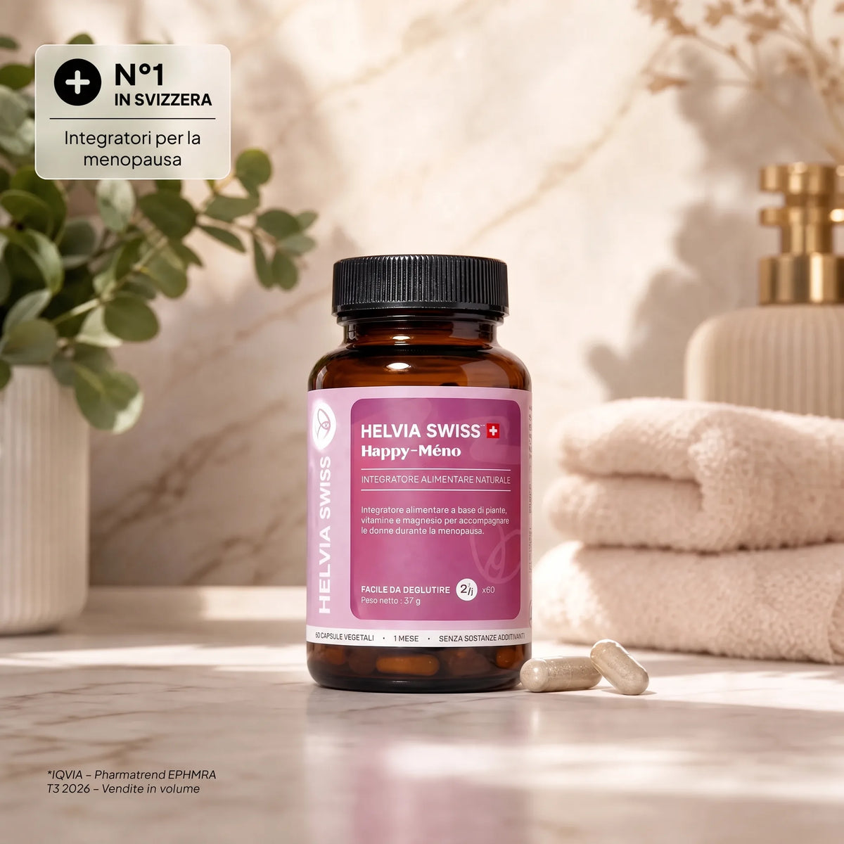 Happy-Méno — Perdita di Peso Menopausa HELVIA SWISS