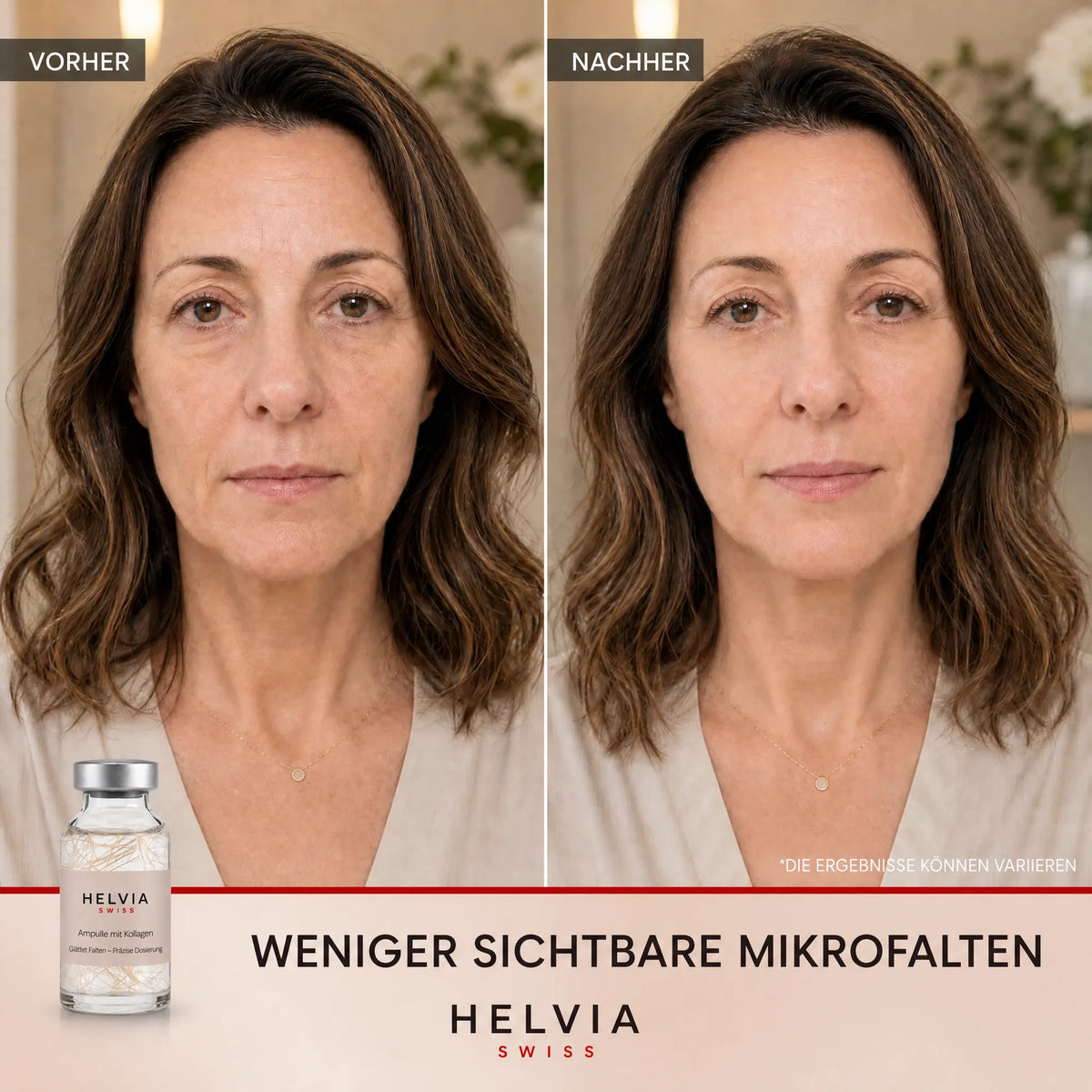 Straffendes Seiden-Peptid-Serum HELVIA SWISS