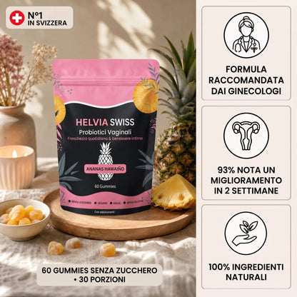 FemiFlore® – Gummies Probiotici Intimi HELVIA SWISS