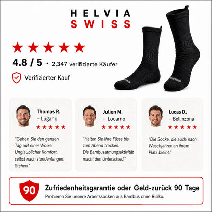 Bambus Arbeitssocken HELVIA SWISS