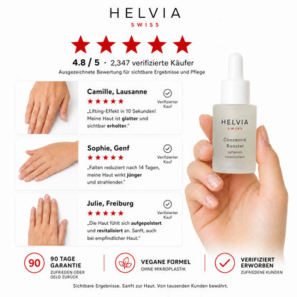 Konzentriertes Anti-Falten-Booster-Serum HELVIA SWISS